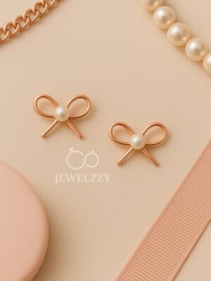 The Pokkie Bow Earstuds