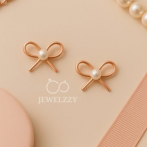 The Pokkie Bow Earstuds