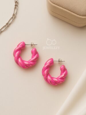 Barbie Hoop Earrings