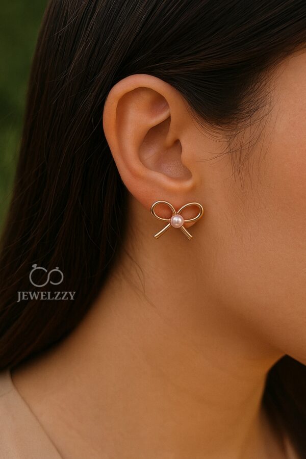 The Pokkie Bow Earstuds