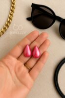 Rosé Luxe Teardrop Earstuds