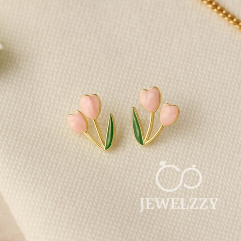 Mini Tulip Meadows Earstuds