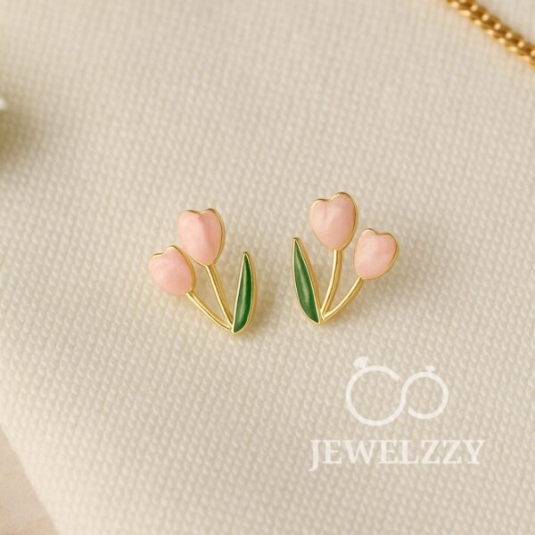 Mini Tulip Meadows Earstuds