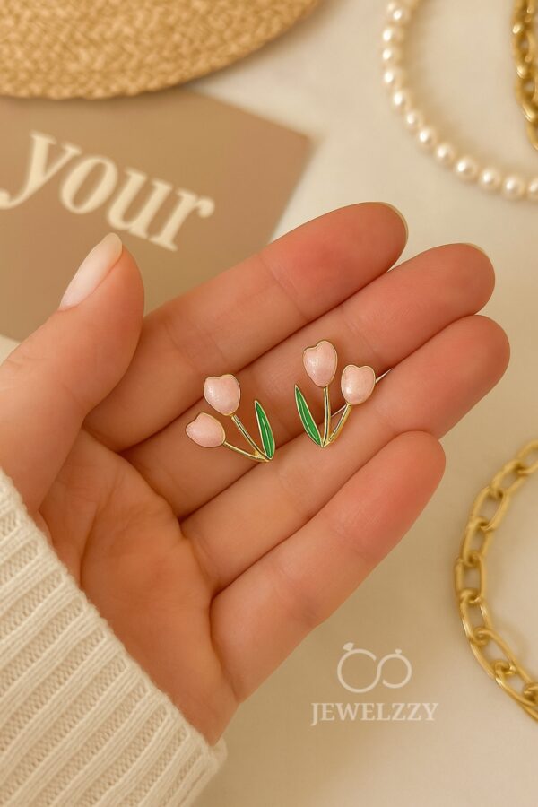Mini Tulip Meadows Earstuds