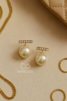 Glimmer Dot Pearl Studs