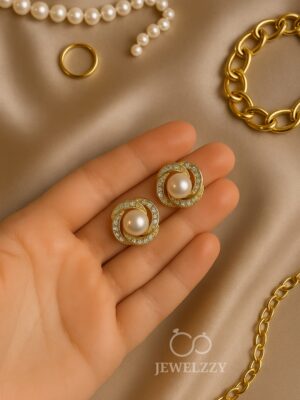 Opulent Swirl Earstuds